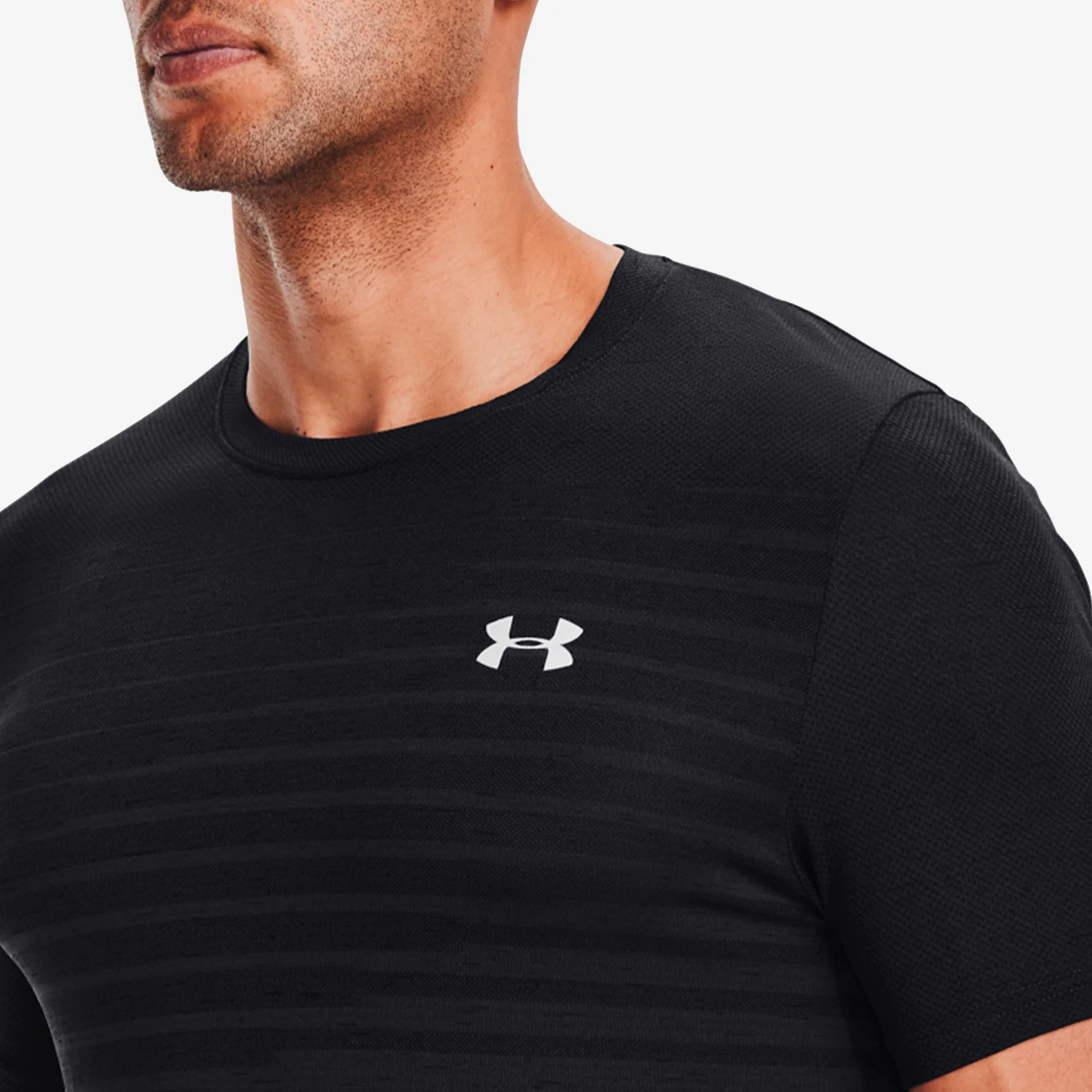UNDER ARMOUR SEAMLESS FADE SHORT SLEEVE - Image 3