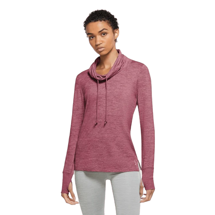 YOGA CORE ESSENTIAL JERSEY COVER UP TOP